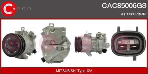 Casco CAC85006GS - Kompresors, Gaisa kond. sistēma autodraugiem.lv