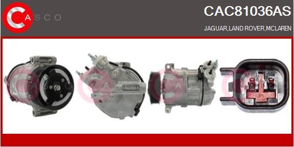 Casco CAC81036AS - Kompresors, Gaisa kond. sistēma autodraugiem.lv