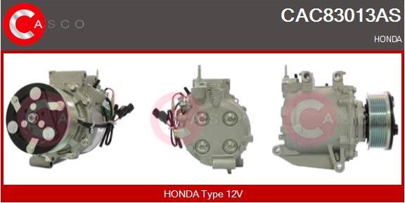 Casco CAC83013AS - Kompresors, Gaisa kond. sistēma autodraugiem.lv