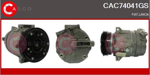 Casco CAC74041GS - Kompresors, Gaisa kond. sistēma autodraugiem.lv