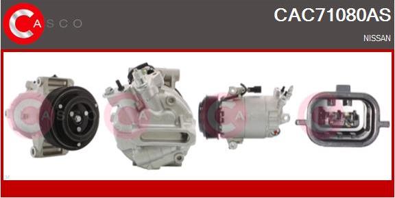Casco CAC71080AS - Kompresors, Gaisa kond. sistēma autodraugiem.lv