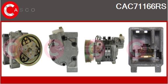 Casco CAC71166RS - Kompresors, Gaisa kond. sistēma autodraugiem.lv