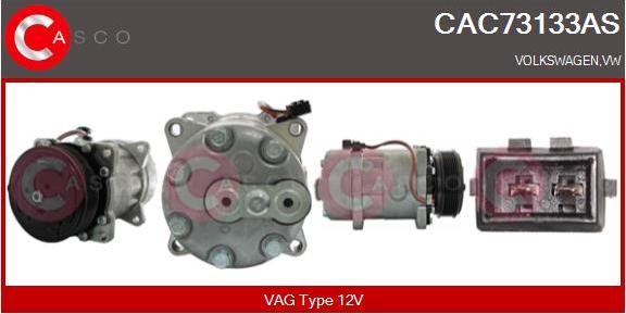 Casco CAC73133AS - Kompresors, Gaisa kond. sistēma autodraugiem.lv