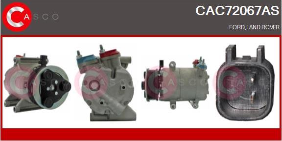 Casco CAC72067AS - Kompresors, Gaisa kond. sistēma autodraugiem.lv