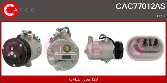 Casco CAC77012AS - Kompresors, Gaisa kond. sistēma autodraugiem.lv