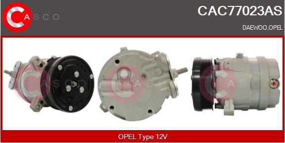Casco CAC77023AS - Kompresors, Gaisa kond. sistēma autodraugiem.lv