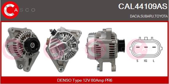 Casco CAL44109AS - Ģenerators autodraugiem.lv