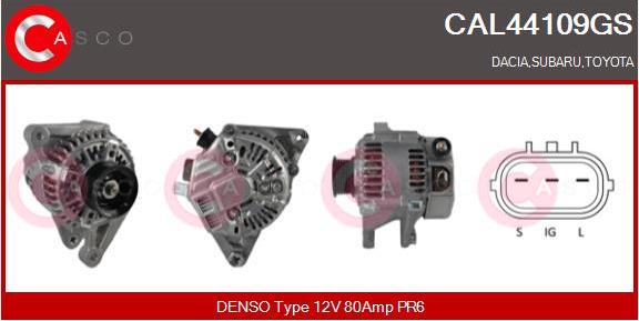 Casco CAL44109GS - Ģenerators autodraugiem.lv