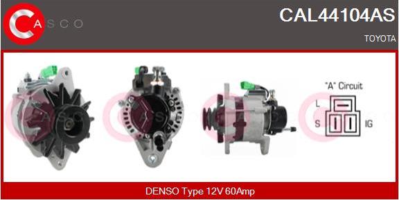 Casco CAL44104AS - Ģenerators autodraugiem.lv