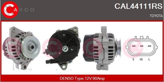 Casco CAL44111RS - Ģenerators autodraugiem.lv