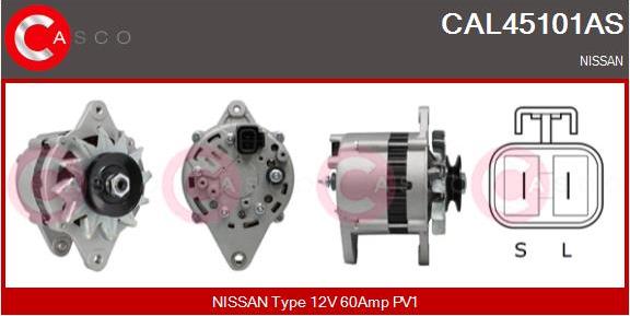 Casco CAL45101AS - Ģenerators autodraugiem.lv