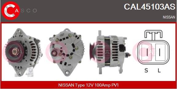 Casco CAL45103AS - Ģenerators autodraugiem.lv