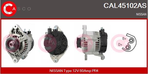 Casco CAL45102AS - Ģenerators autodraugiem.lv