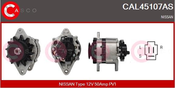 Casco CAL45107AS - Ģenerators autodraugiem.lv