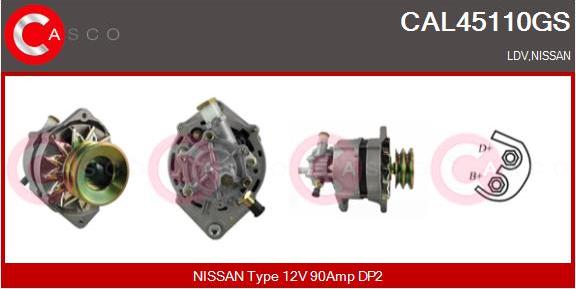 Casco CAL45110GS - Ģenerators autodraugiem.lv