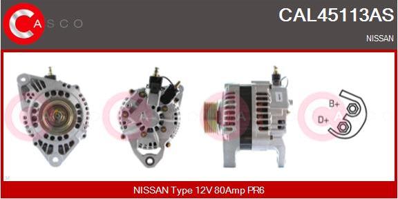 Casco CAL45113AS - Ģenerators autodraugiem.lv