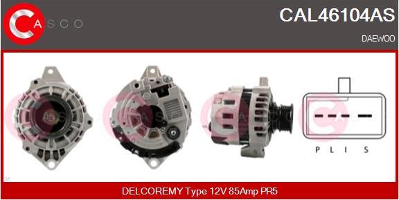 Casco CAL46104AS - Ģenerators autodraugiem.lv