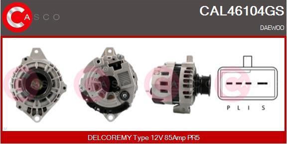 Casco CAL46104GS - Ģenerators autodraugiem.lv