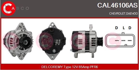 Casco CAL46106AS - Ģenerators autodraugiem.lv