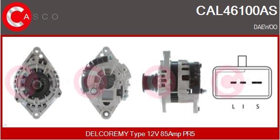 Casco CAL46100AS - Ģenerators autodraugiem.lv