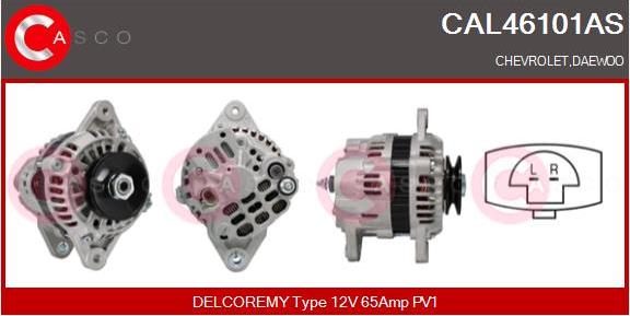 Casco CAL46101AS - Ģenerators autodraugiem.lv