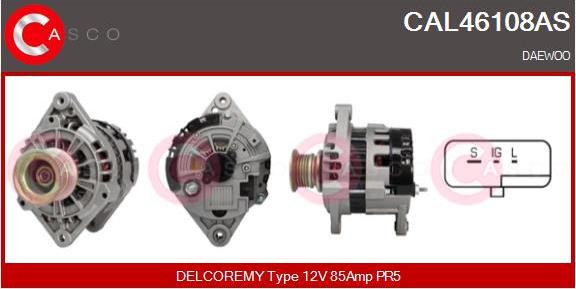 Casco CAL46108AS - Ģenerators autodraugiem.lv