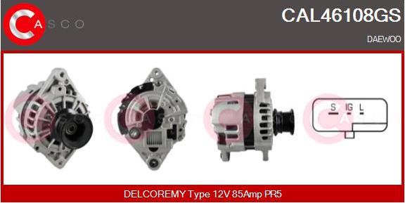 Casco CAL46108GS - Ģenerators autodraugiem.lv