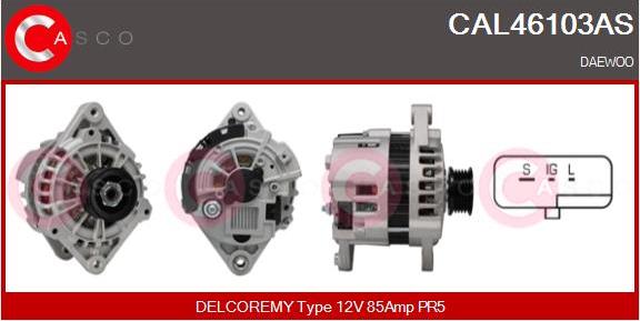 Casco CAL46103AS - Ģenerators autodraugiem.lv