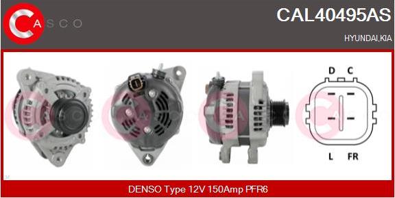 Casco CAL40495AS - Ģenerators autodraugiem.lv