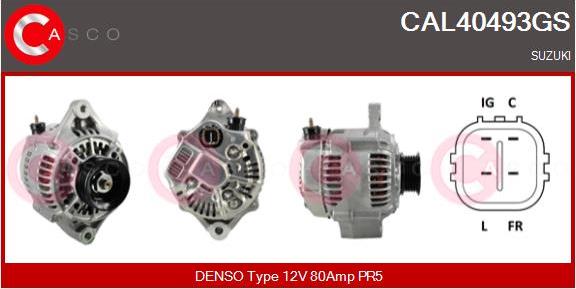 Casco CAL40493GS - Ģenerators autodraugiem.lv