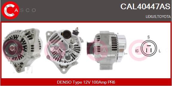 Casco CAL40447AS - Ģenerators autodraugiem.lv