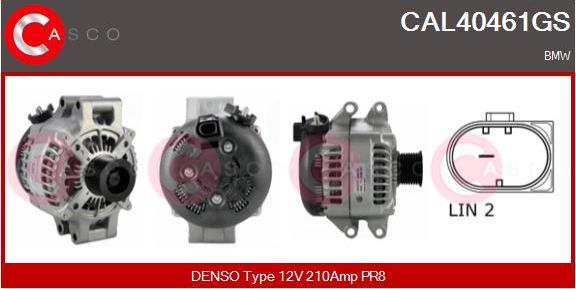 Casco CAL40461GS - Ģenerators autodraugiem.lv