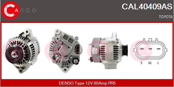 Casco CAL40409AS - Ģenerators autodraugiem.lv