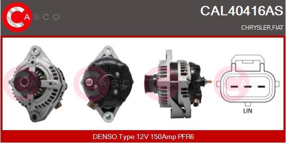Casco CAL40416AS - Ģenerators autodraugiem.lv