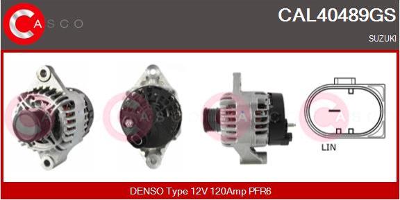 Casco CAL40489GS - Ģenerators autodraugiem.lv