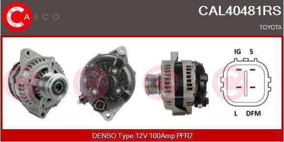 Casco CAL40481RS - Ģenerators autodraugiem.lv