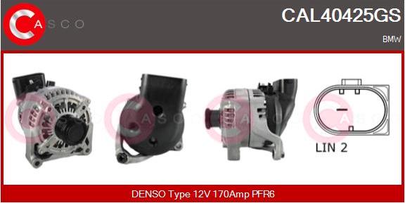 Casco CAL40425GS - Ģenerators autodraugiem.lv