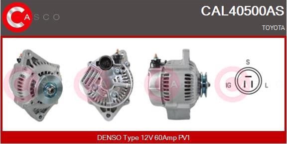 Casco CAL40500AS - Ģenerators autodraugiem.lv