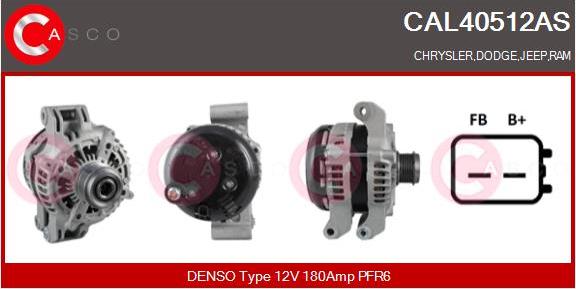 Casco CAL40512AS - Ģenerators autodraugiem.lv