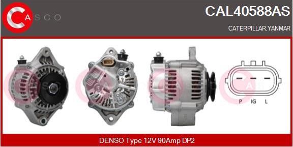 Casco CAL40588AS - Ģenerators autodraugiem.lv