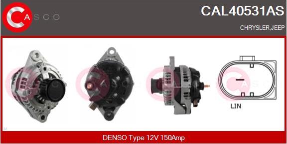 Casco CAL40531AS - Ģenerators autodraugiem.lv