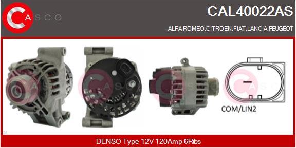 Casco CAL40022AS - Ģenerators autodraugiem.lv