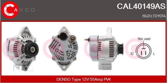 Casco CAL40149AS - Ģenerators autodraugiem.lv