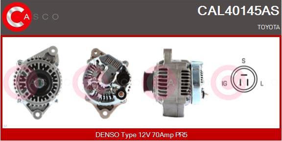 Casco CAL40145AS - Ģenerators autodraugiem.lv