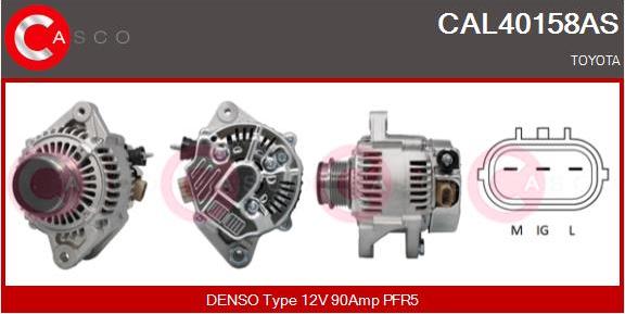 Casco CAL40158AS - Ģenerators autodraugiem.lv