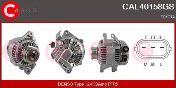 Casco CAL40158GS - Ģenerators autodraugiem.lv