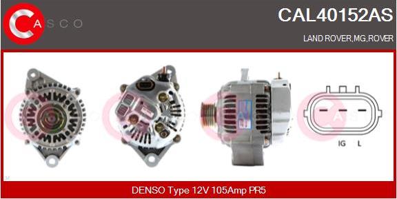 Casco CAL40152AS - Ģenerators autodraugiem.lv