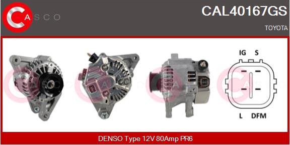 Casco CAL40167GS - Ģenerators autodraugiem.lv