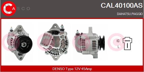 Casco CAL40100AS - Ģenerators autodraugiem.lv