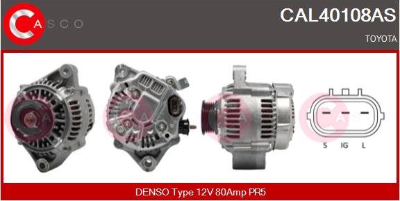 Casco CAL40108AS - Ģenerators autodraugiem.lv
